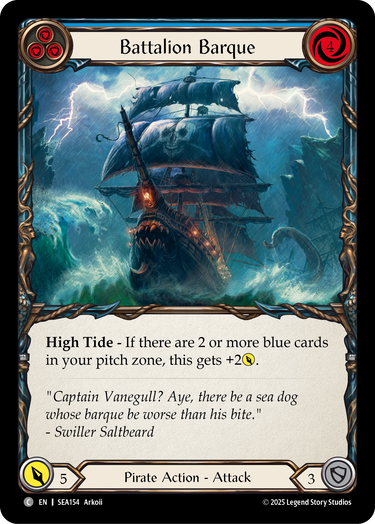Battalion Barque (Blue)